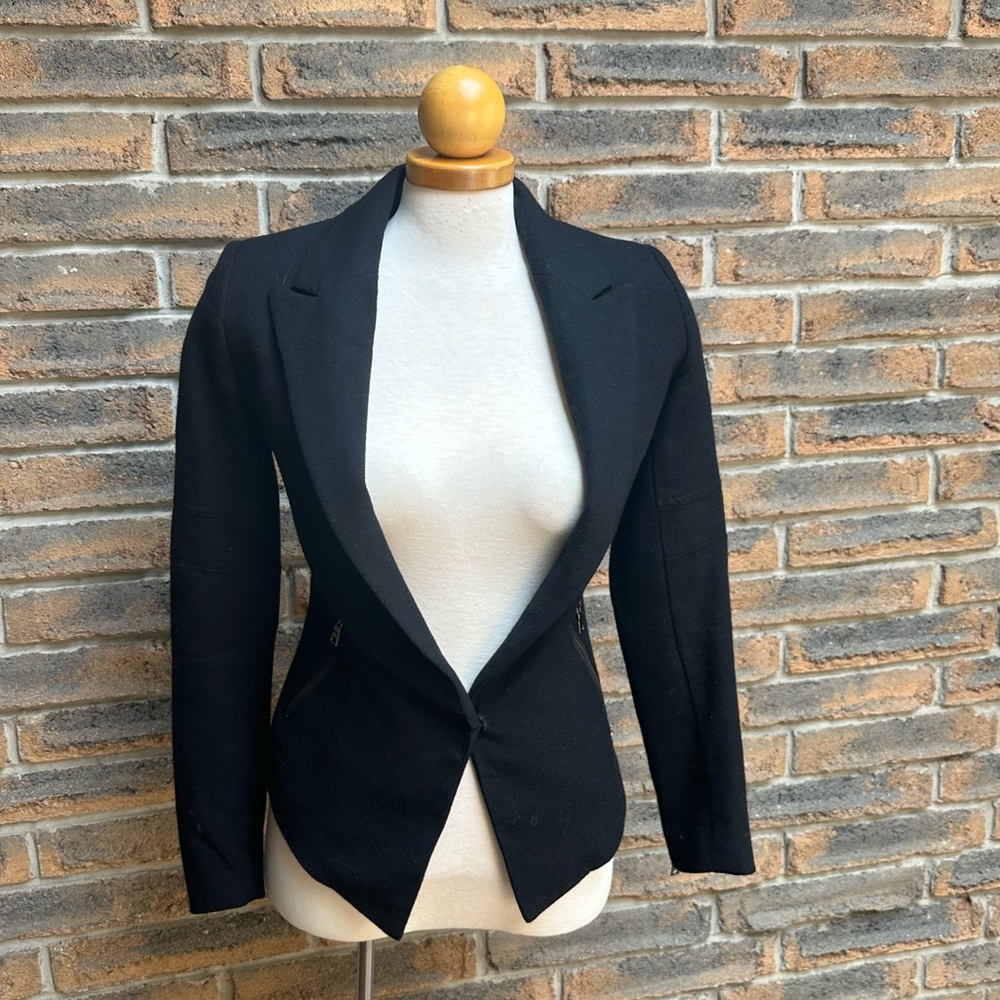 Scotch & Soda - Black Wool Blazer - Size S